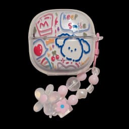 3D Star For Redmi Buds 6 Lite Case Cartoon Shockproof Cover With Pendant Soft Shell Protective Sleeve