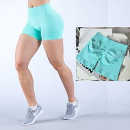 Quality Seamless Scrunch Push Up Gym Shorts Running Workout Shorts Female Yoga Leggings Women Hight Waist Sports Shorts