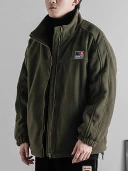 Gmiixder Half-zip Hoodless Sweatshirt Autumn Winter Stand-up Collar Shirt Oversize Velevet Tops Lovers Trend Polar Fleece Jacket