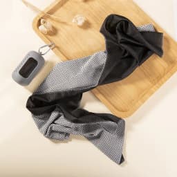 New Outdoor Cooling Sweater Towel (30x80cm) Quick Drying Fitness Towel Key Chain Creative Portable Mini Silicone Set Key Ring