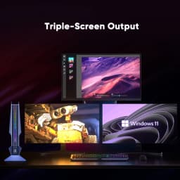 13th Gen Gaming Mini PC Intel I9 13900HX I7 12900H Nvidia RTX 4070 RTX4060 RTX3050 8G RGB Mini Gamer Desktop Barebone Computer