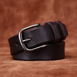 2.8CM Pure Cowhide Genuine Leather for Women High Quality Jeans Pin Buckle Business Belts Waistband Male Fashion Designer