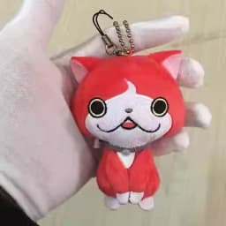 New Kawaii Cute Anime Yo-Kai Watch Mini Plush Keychain Small Pandent Kids Stuffed Toys For Children Gifts 11CM