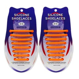 16 Pcs Silicone Semicircle Shoelaces Without Ties Elastic Laces Sneakers Men Women Colorful Casual Shoes Laces Lazy Accessories