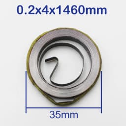 Flat Spiral Coil Constant Force Springs Various Sizes