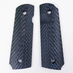 1Pair Tactics Full Size G10 Material Peacock Textured 1911 Grips Patches DIY Making Replace Accessories Scales Decor Slabs