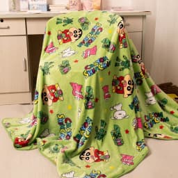 Cartoon Crayon Shin chan Blanket flannel Student Office Napping Blanket Cute Velvet Blanket Dormitory Bed Sheet Blanket Gift
