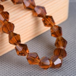 2mm 3mm 4mm 6mm 8mm Bicone Faceted Crystal Glass Loose Spacer Beads Wholesale Lot For Jewelry Making DIY Crafts Findings