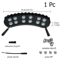 5Pcs LED Tree Hugging Lamp 85-265V Outdoor Christmas Tree Holding Lighting Lamp Waterproof IP65 Garden Park Courtyard Decor Lamp