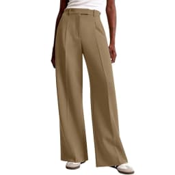 Aoaiiys Solid Suit Pants Women Simple Classic Straight Wide Leg Pants Office Lady High Waisted Trousers Spring Summer 2026 New