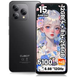 [Ship From UK] Cubot A40 Android 15 Smartphone 12GB(4+8) 256GB 6,88'' 120Hz Telephone Portable 5100mAh NFC/GPS 4GMobile Phones