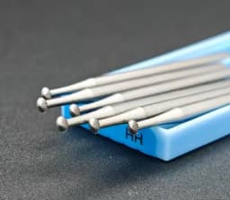 HH Knife Edge Cutter Mini Steel Bur 45° Jewelry Making Flush Stone Setting Seat Prongs Hart Burs 6pcs/box