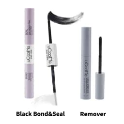 uCoolMe Lash Bond and Seal with Fast Glue Remover Strong Hold 150H Lashes Extension Waterproof and Long Lasting DIY Makeup Tool