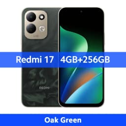 Global Version Xiaomi Redmi 17 Smartphone 128G / 256G ROM 120Hz 6.9" Display 50MP 45W Turbo Charging 7500mAh MTK Helio G91-Ultra
