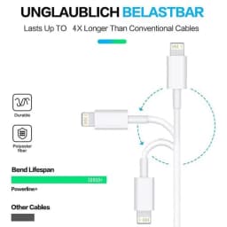 20W PD Lighting Cable Type C to Lighting Fast Charging Cord MFI Certified Wire for Iphone 14 13 12 11 Pro Max XS Max XR 6 7 8
