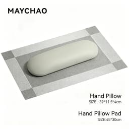 MAYCHAO PU Soft Hand Palm 4 Colors Rest Manicure Table Arm Rest PVC Hand Pillow Cushion Russian Style Manicure Pillow Salon Tool
