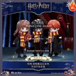 MINISO Harry Potter Philosopher's Stone Action Figures Blind Box Wizarding World Hermione Ron Collectible Model Toy Gift