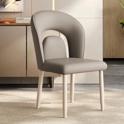 UVR High Quality Dining Chair Home Kitchen Backrest Stool Hotel Cafe Upholstered Chair Design Restaurant Chair Furniture