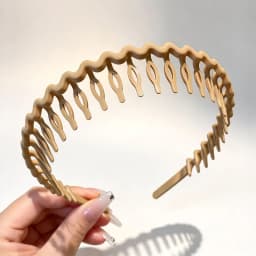 Solid Color Wave Headband for Girl Women Summer Face Wash Sports Hair Band Headbands Non-slip Hair Bands for Women Accessories