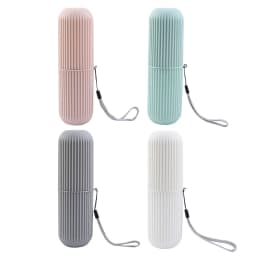 Portable Toothpaste Toothbrush Protect Holder Case Travel Camping Storage Box Protect Toothbrush Toothpaste from Dirt and Damage