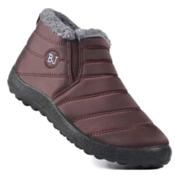 Men Boots 2025 Winter Shoes For Men Waterproof Snow Boots Winter Botas Hombre Warm Fur Ankle Boots Mens Botines