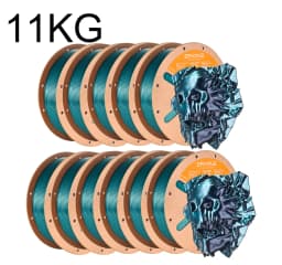 ERYONE High Speed Filament Silk PLA Filament for 3D Printer 1.75mm +/-0.03mm, Rapid PLA 3D Printing Filament, 3KG/5KG/11KG