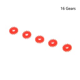 HO Scale Train Accessories 1/87 Electric Train Model Universal Gear 11/12/13/16 Tooth Dioramam Kits For Locomotive Train Parts