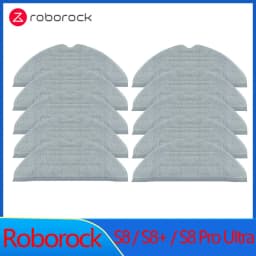 For Roborock S8 Pro Ultra S8+ Spare Parts DuoRoller Main Side Brushes Mop Cloths HEPA Filters Dust Bags Accessories