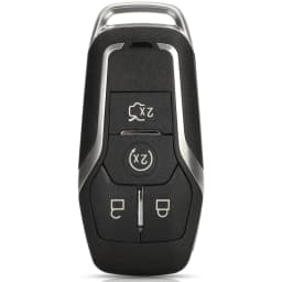Jingyuqin 3/4/5 Buttons Smart Remote Key Case For Ford Mustang Edge Explorer Fusion Mondeo Kuka Car Shell Fob Uncut Blade