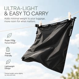 Luggage Vacuum Compression Bag Pump Free Reusable Vacuum Storage Bag 70% Space Save Waterproof Travel Clothes Sealed Packing Bag