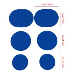Shoe Patches for Toe Holes Self-Adhesive Hole Repairs 6 Pieces Breathable Patches easy to usefor Running Sneakers Work Boots
