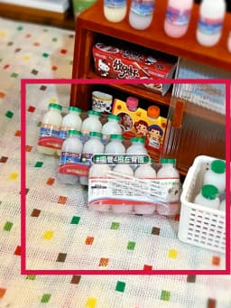 Doll House Miniature Kitchen Salad Dressing Tomato Bolognese Bean Curd Model Mini Snack Milk Black Tea Chocolate Diy Accessories