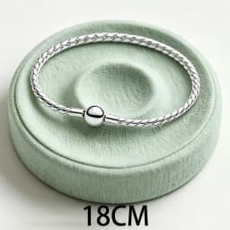 2026 New 925 Silver Women's Logo Heart Shaped Snake Chain Tennis Adjustable Bracelet Display Tool DIY Exquisite Charm Jewelry
