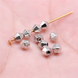 100pcs Antique Silver Color DIY Crafts Making Findings Handmade Metal Alloy Spacer Bead Charms For Jewelry Making