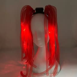 Disco Luminous Flashing Noodles Headband Light up Braid Headband Women Bar Club Night Show Headwear Supplies