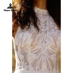 Elegant Halter Pearls Simple A Line Wedding Dresses 2027 Appliqué Flowers Lace Bridal Gown Customized Vestido De Novia