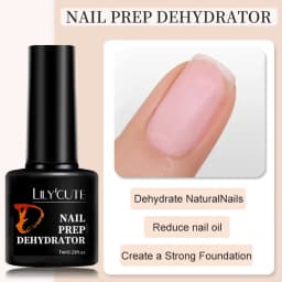 LILYCUTE 7ml Base Nowipe Top Coat Soak Off UV LED Gel Nail Polish Reinforcement Gel Semi Permanent Multifunction Gel Varnishes