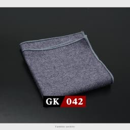 Classic Wool Pocket Square 25CM Solid Color Black Handkerchief For Men Vintage Hankies Tuxedo Suit Accessories Neckties Cravat