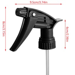 1PC Adjustable Trigger Sprayer Heavy Duty Sprayer Head Acid Alkali Resistant For Auto Detailing Car Cleaning Home Garden Water
