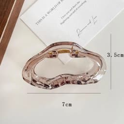 Small Medium Hair Claws Clips Crab Hair Clamps Women Girls 4.5CM Plastic Ponytail Hair Barrettes Hairpin Hair Accessories Simple
