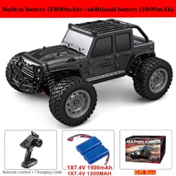 50 or 80KM/H Rc Cars 1/16 Off Drift Road 4WD with LED 2.4G Waterproof Remote Control Monster Truck for Adults and Kids Toy Gift