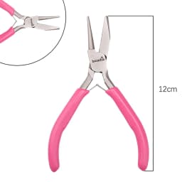 4.72-Inch Professional Round Concave Pliers, Used For Jewelry Making Mini Precision Wire Loop Tools, Ideal DIY Manual Tools
