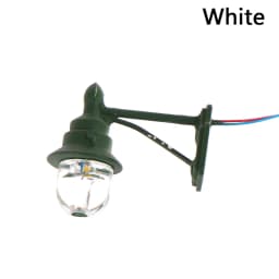 1:87 Scale Model Warm White LED Street Lamp Posts, Dollhouse Ceiling Decor; Miniature Wall Lighting
