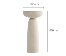 nordic mushroom style round side table designer japanese wabi sabi coffee tables combination