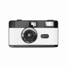 Vintage Retro 35mm Reusable Film Camera Fixed Focus Lens Manual Film Winding and Rewinding Built-in Flash Non Disposable Camera