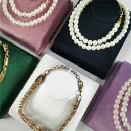 Mini Neck Portrait Model Jewelry Rack Pendant Necklace Showing Stand Jewelry Display Props for Jewelry Store Window Counter