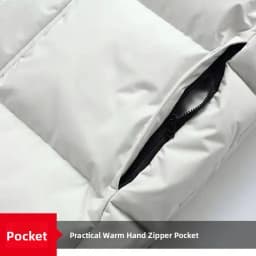 Winter Thickened down Cotton Jacket Men's Long Coat Couple Outerwear over Knee Ultra-Long Student Men Women Outerwear