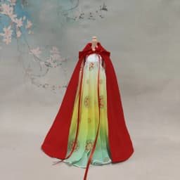 Blyth 1/6 1/4 1/3 BJD Cape Ancient Costume Clothes Chinese Hanfu Cloak For BJD/SD YOSD MSD SD13 Big Girl Doll Accessories C1953