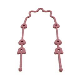Baby Pacifier Chain with Safety Straps Silicone Holder Stroller & Highchair Accessory Drinking Cup Holder Strap for Pram