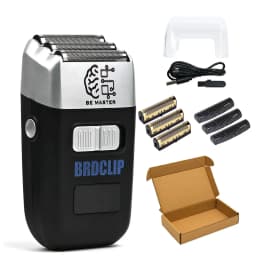Three Blade Professional Oil Head Gradient Electric Hair Shaver Titanium Plated Knife Net Hair Salon Trimmer BRDCLIP 8008
